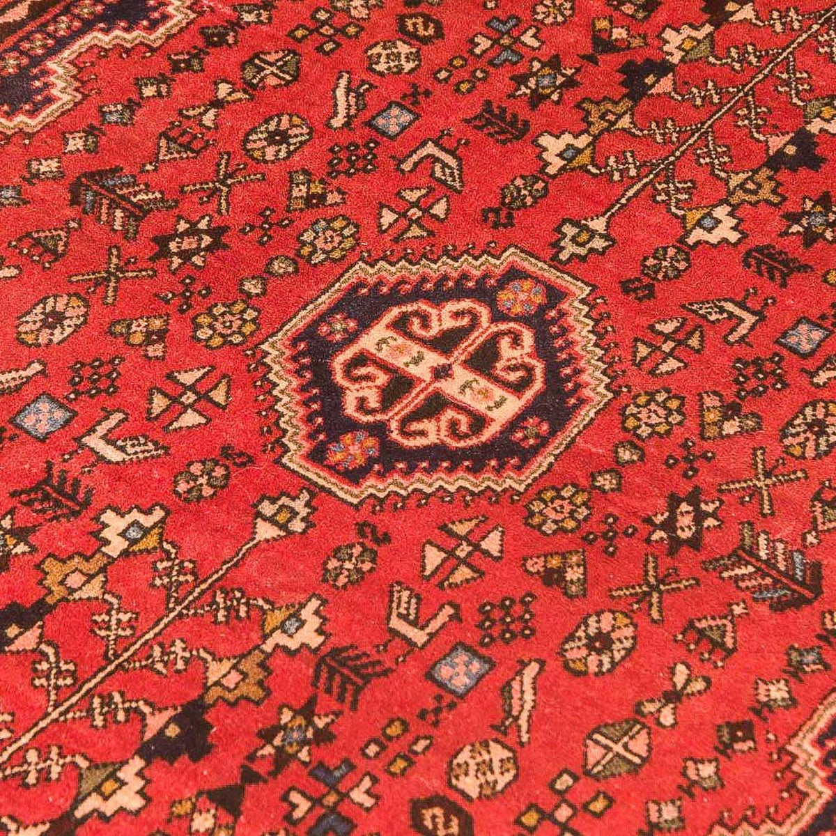Alfombra persa - Nómada - 151 x 103 cm - rojo