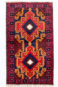 Alfombra Belutsch - 135 x 73 cm - multicolor
