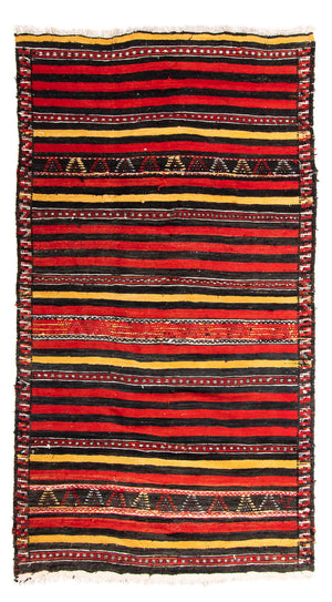 Alfombra Kelim - Antigua - 245 x 135 cm - multicolor