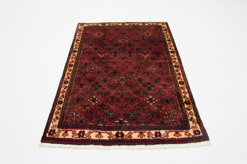 Alfombra persa - Nómada - 145 x 92 cm - rojo