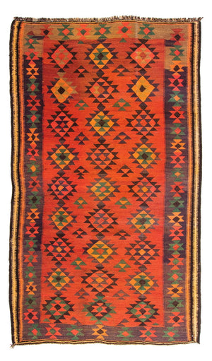 Alfombra Kelim - Antigua - 250 x 155 cm - multicolor