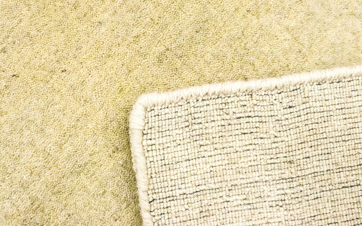 Alfombra de lana - 120 x 68 cm - beige