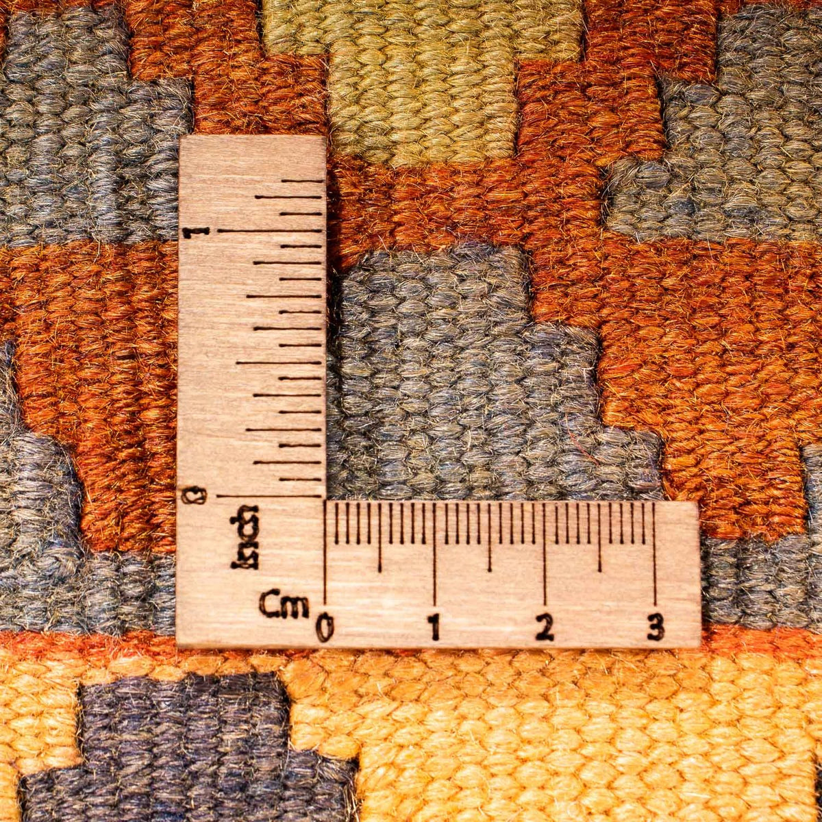 Alfombra de pasillo Alfombra Kelim - Antigua - 290 x 140 cm - multicolor