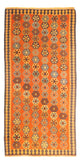 Kilim antiguo Alfombra 140x290cm
