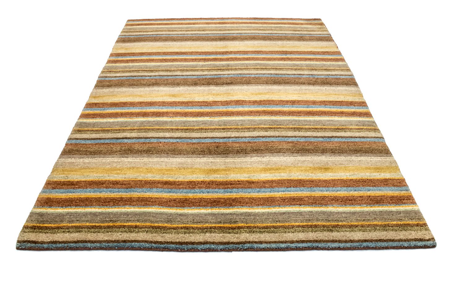 Alfombra de lana - 225 x 162 cm - multicolor