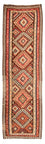 Alfombra de pasillo Alfombra Kelim - Antigua - 402 x 135 cm - multicolor