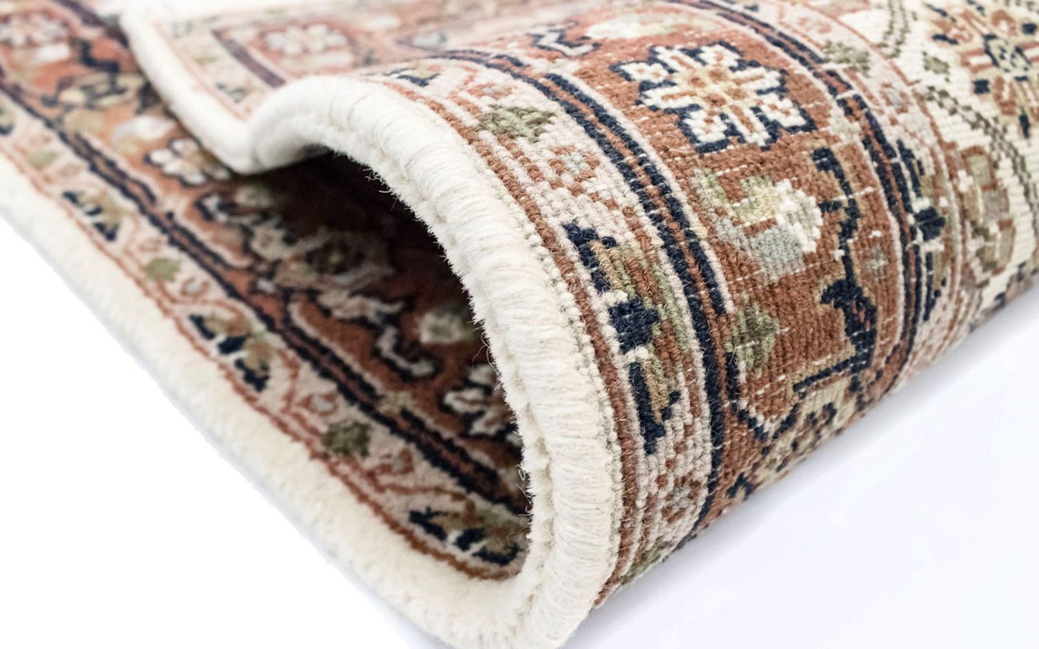 Alfombra de pasillo Alfombra oriental - 192 x 75 cm - beige