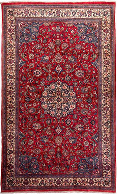 Alfombra persa - Clásica - 215 x 130 cm - rojo