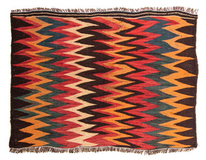 Alfombra Kelim - Antigua - 130 x 90 cm - multicolor