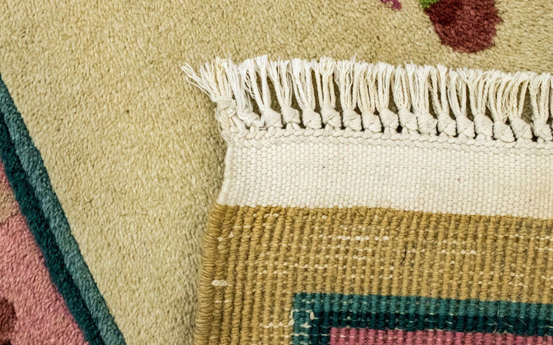 Alfombra china - 140 x 70 cm - beige