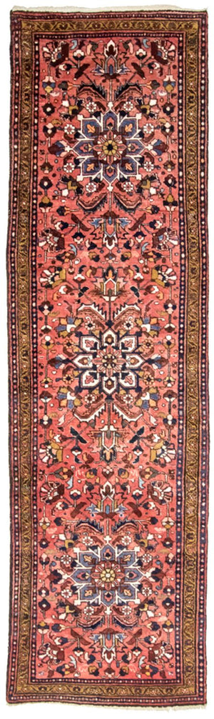 Alfombra de pasillo Alfombra persa - Nómada - 360 x 103 cm - óxido