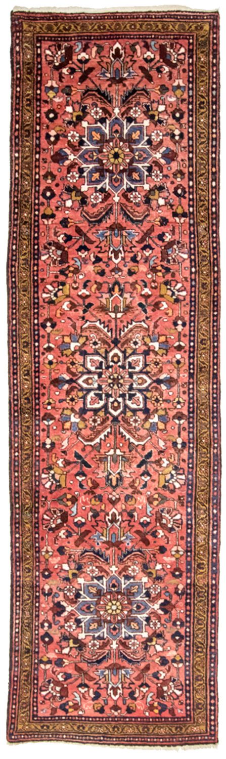 Alfombra de pasillo Alfombra persa - Nómada - 360 x 103 cm - óxido