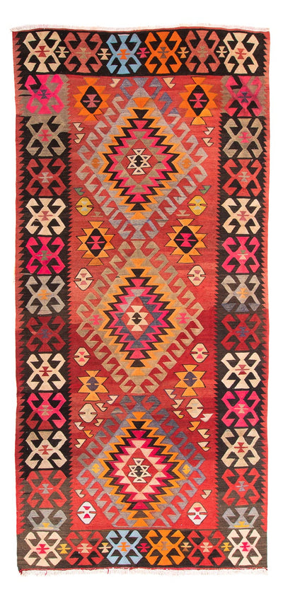 Kilim antiguo Alfombra 150x350cm