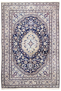 Alfombra Persa - Nain - Real - 291 x 199 cm - azul
