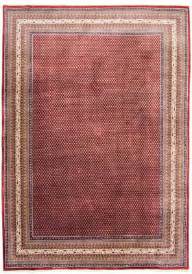 Alfombra persa - Mir - 347 x 249 cm - rojo