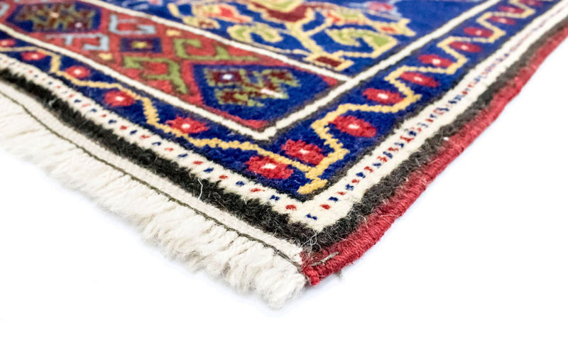 Alfombra oriental - 97 x 56 cm - azul