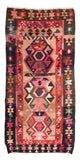 Kilim antiguo Alfombra 300x150cm