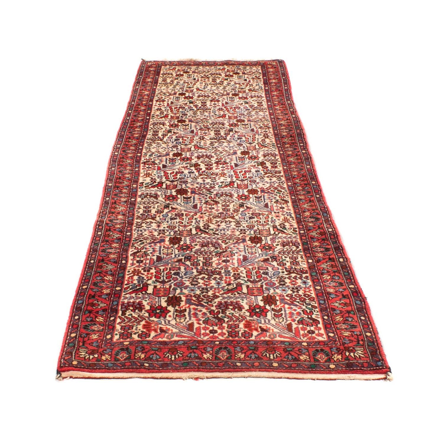 Alfombra de pasillo Alfombra persa - Nómada - 301 x 169 cm - beige