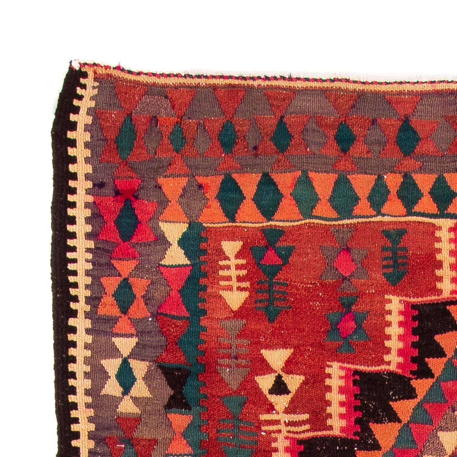 Alfombra Kelim - Antigua - 290 x 150 cm - multicolor