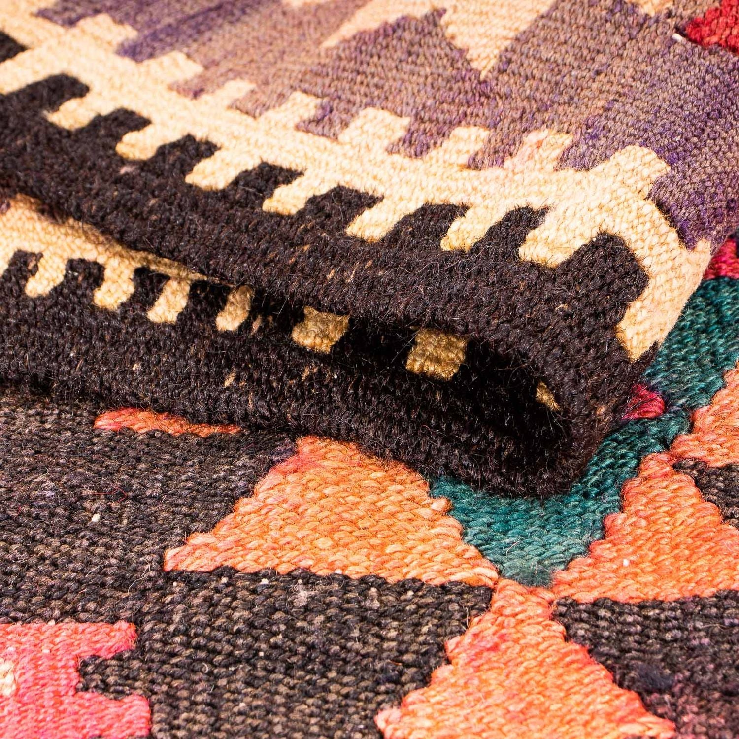 Alfombra Kelim - Antigua - 290 x 150 cm - multicolor