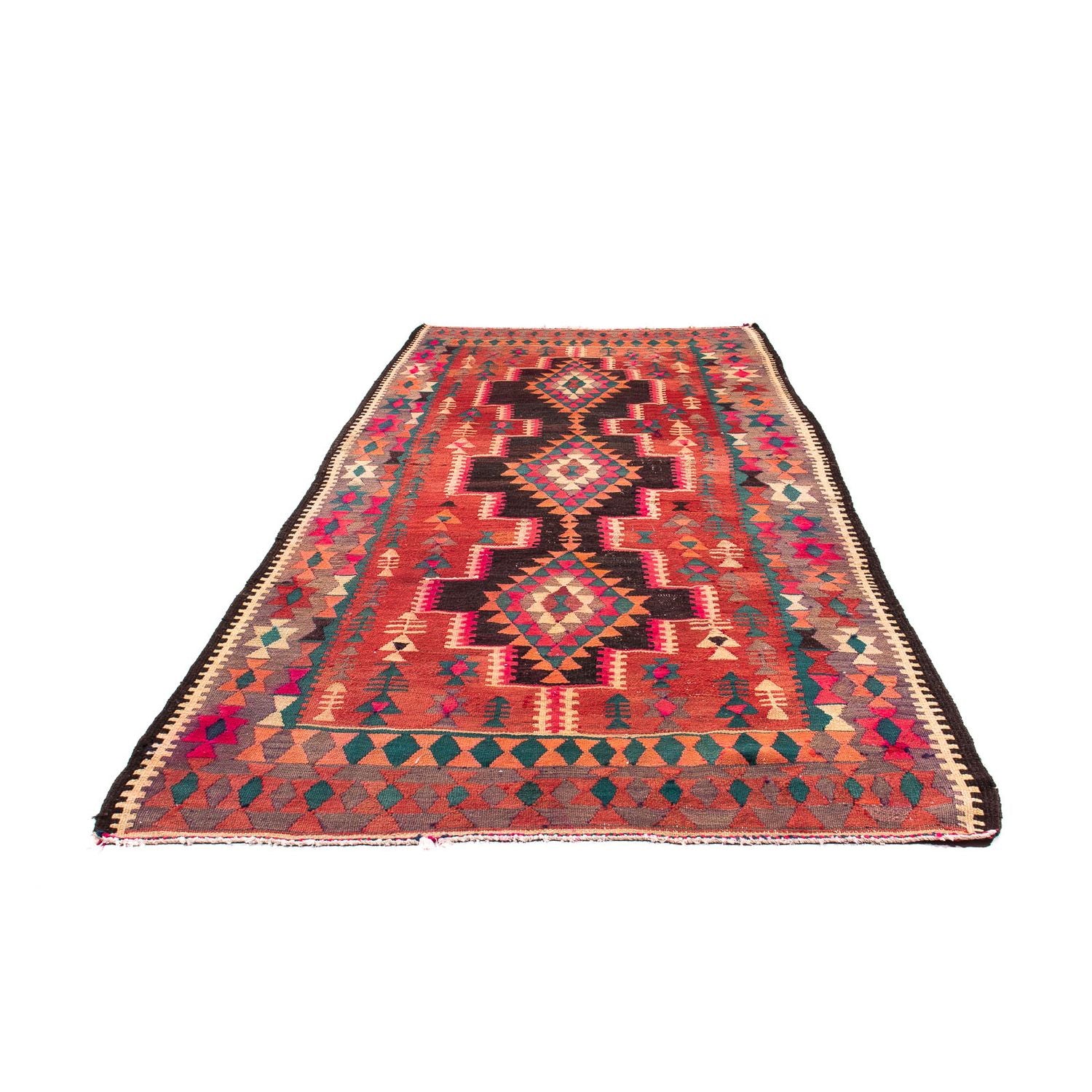 Alfombra Kelim - Antigua - 290 x 150 cm - multicolor