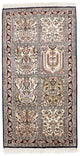 Seda de Cachemira Alfombra 124x65cm - Alfombra oriental