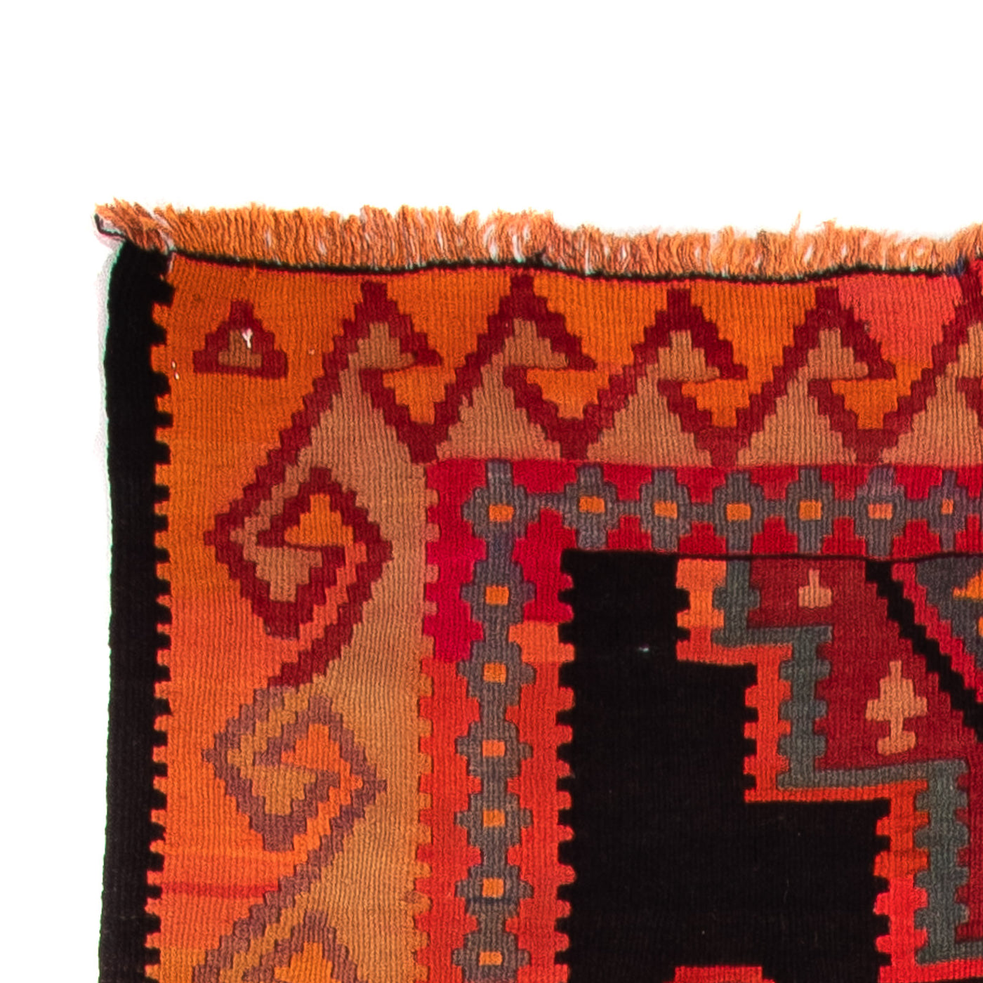 Kilim antiguo Alfombra 325x140cm