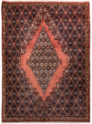 Alfombra persa - Clásica - 106 x 78 cm - azul