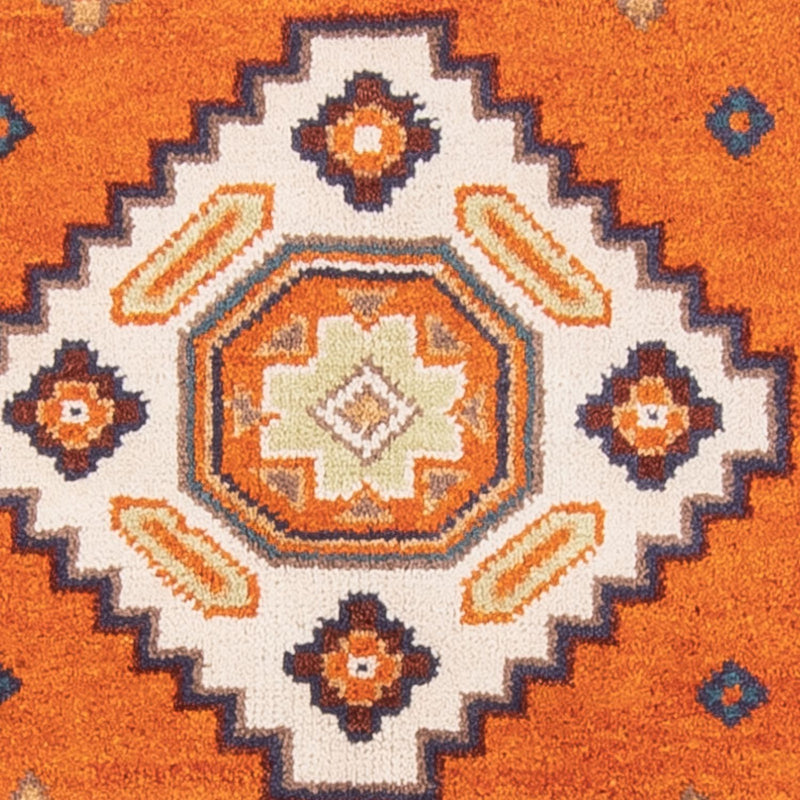 Alfombra Ziegler - Kazak - 204 x 147 cm - naranja