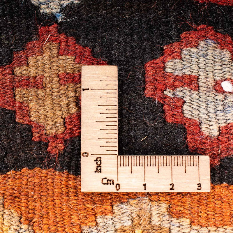 Alfombra de pasillo Alfombra Kelim - Antigua - 320 x 125 cm - multicolor