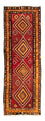 Alfombra de pasillo Alfombra Kelim - Antigua - 320 x 125 cm - multicolor