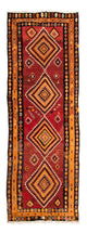 Kilim antiguo Alfombra 125x320cm
