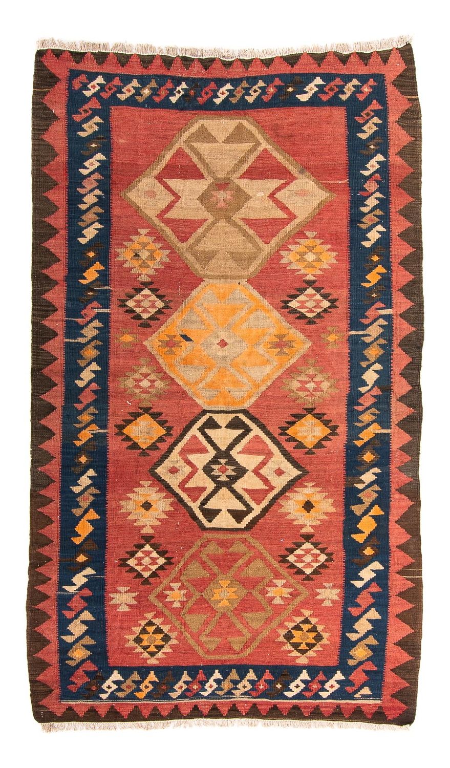 Alfombra Kelim - Antigua - 200 x 110 cm - multicolor