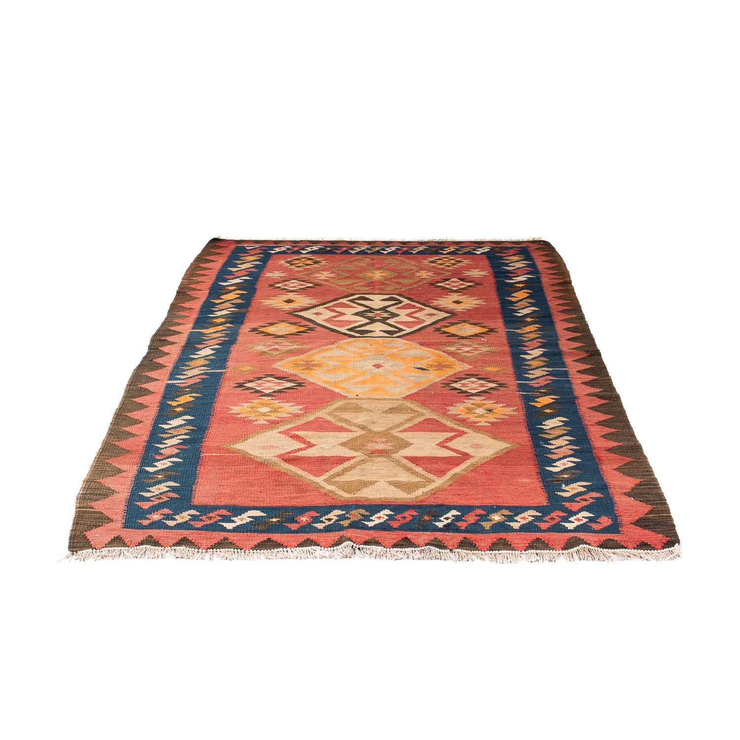 Alfombra Kelim - Antigua - 200 x 110 cm - multicolor