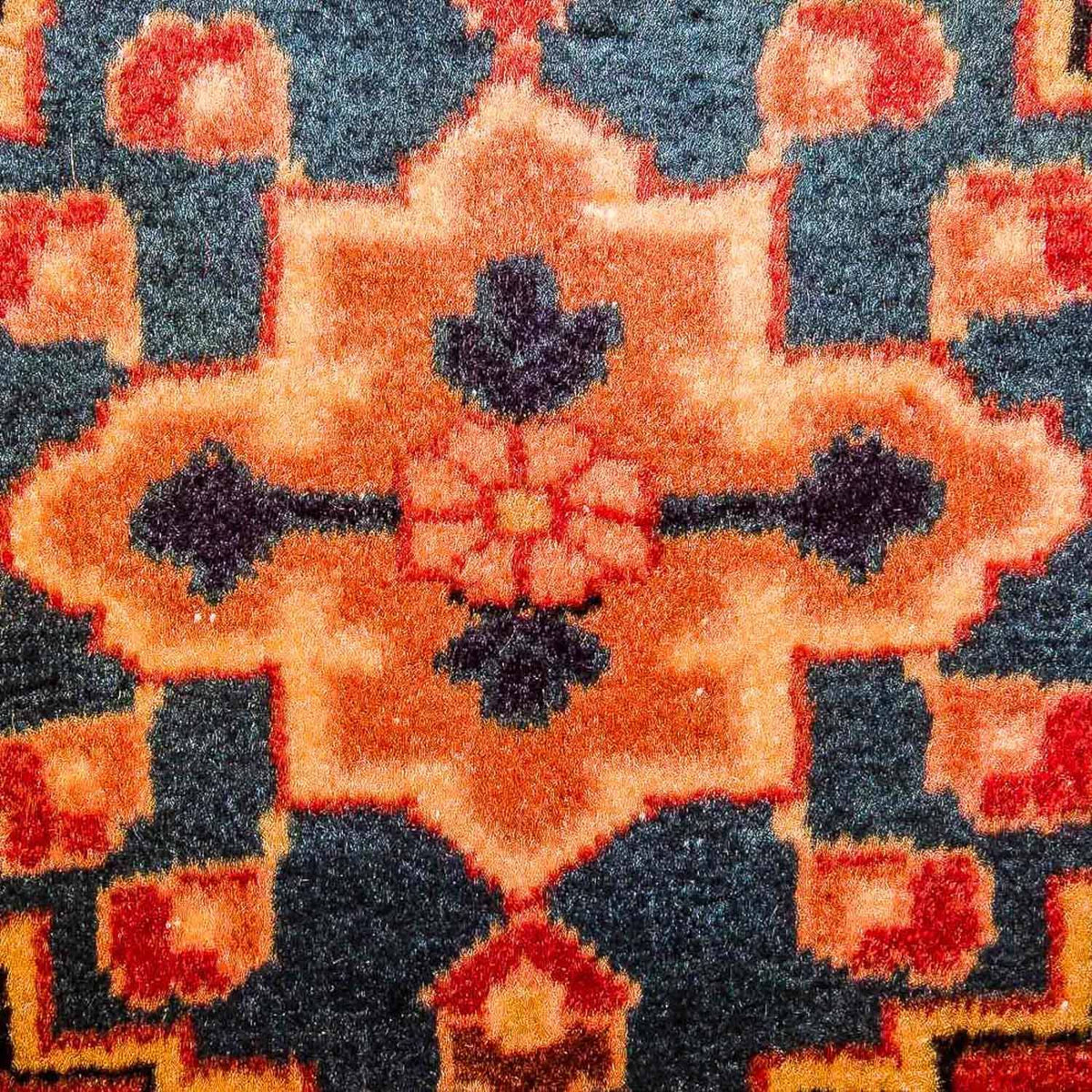 Alfombra persa - Nómada - 95 x 68 cm - multicolor