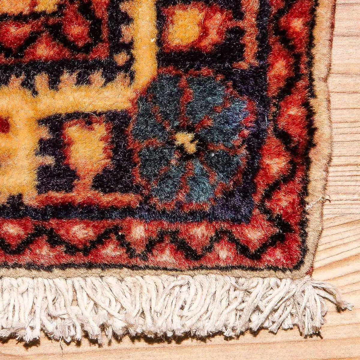 Alfombra persa - Nómada - 95 x 68 cm - multicolor