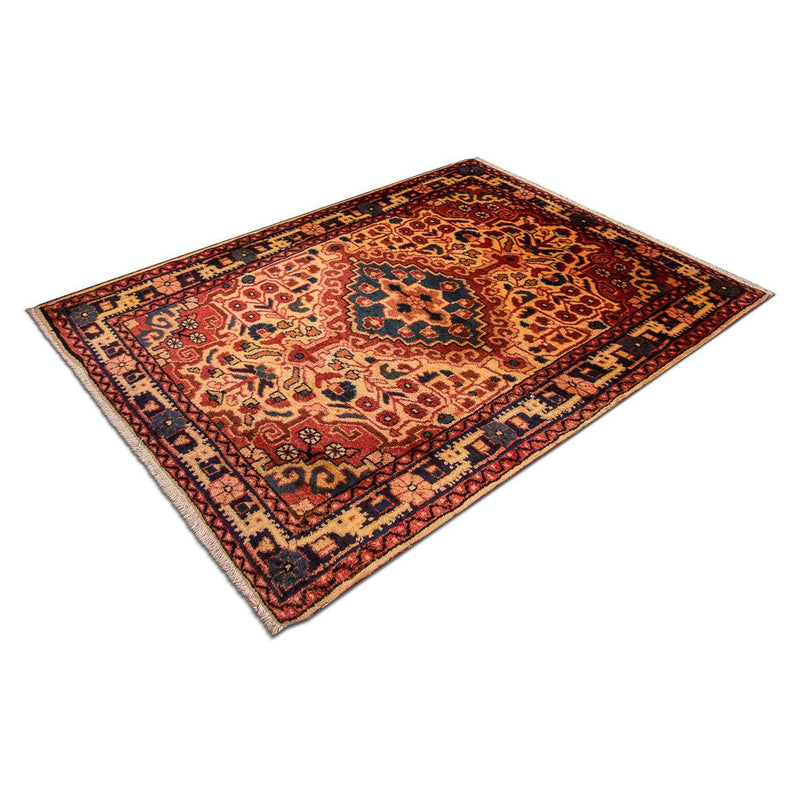 Alfombra persa - Nómada - 95 x 68 cm - multicolor