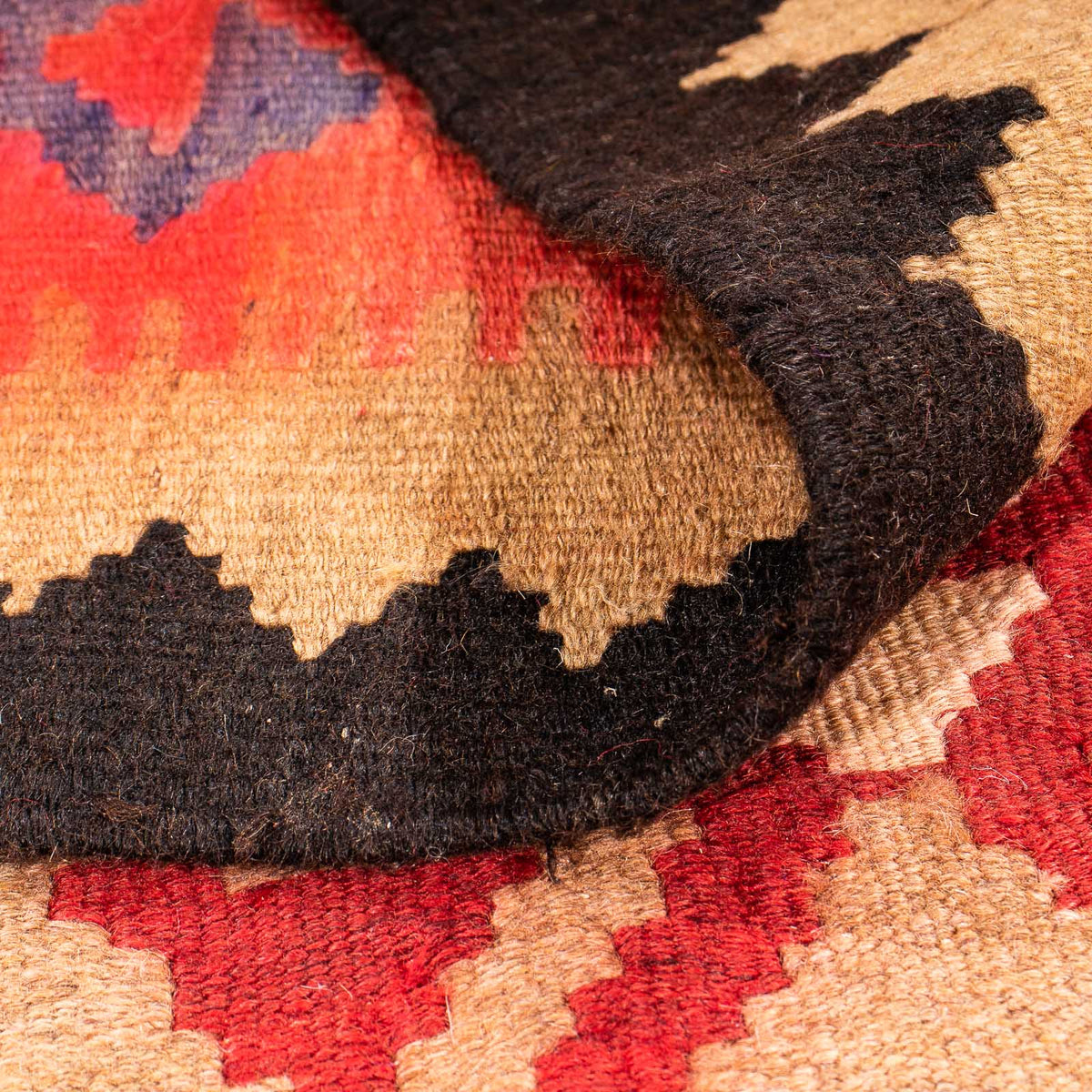 Alfombra de pasillo Alfombra Kelim - Antigua - 240 x 117 cm - multicolor