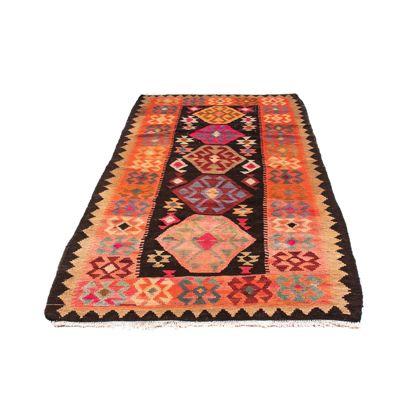 Alfombra de pasillo Alfombra Kelim - Antigua - 240 x 117 cm - multicolor