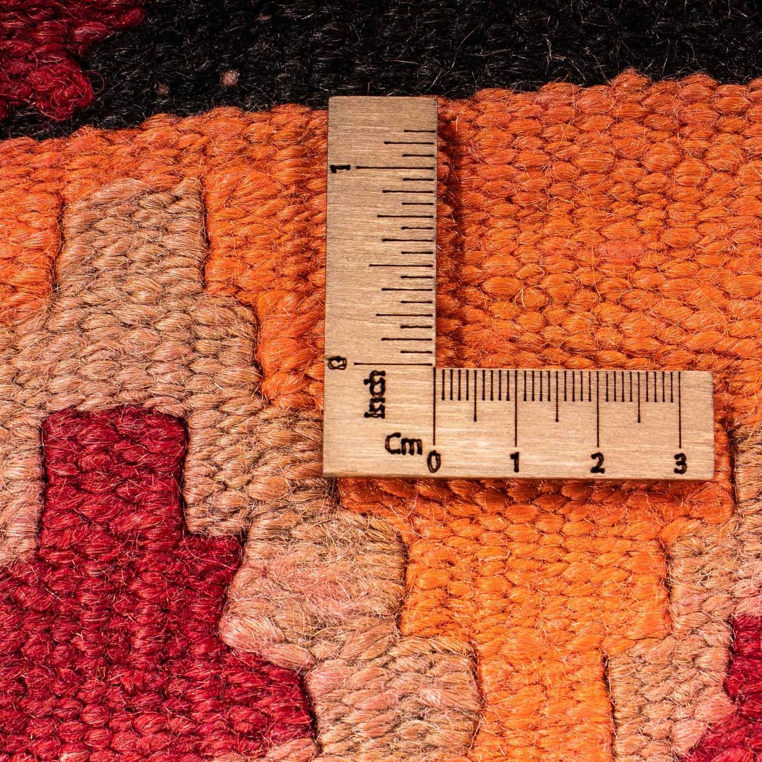 Alfombra Kelim - Antigua cuadrado  - 150 x 142 cm - multicolor