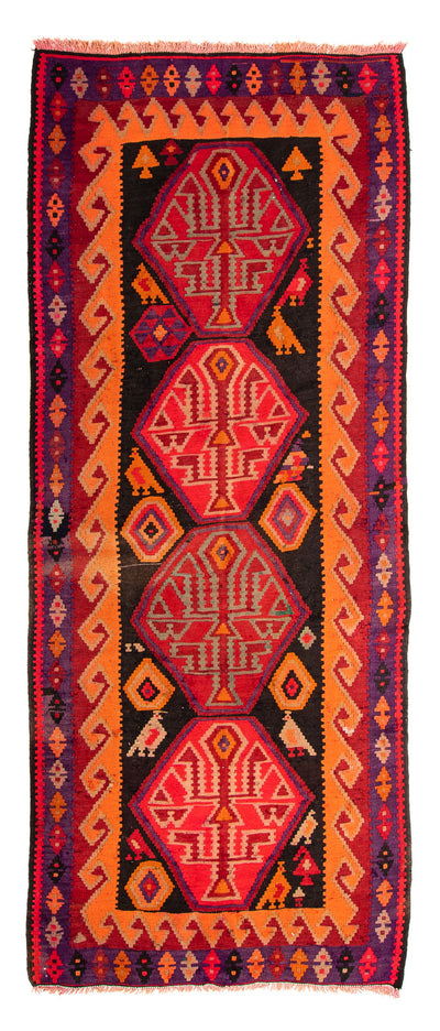 Kilim antiguo Alfombra 142x150cm