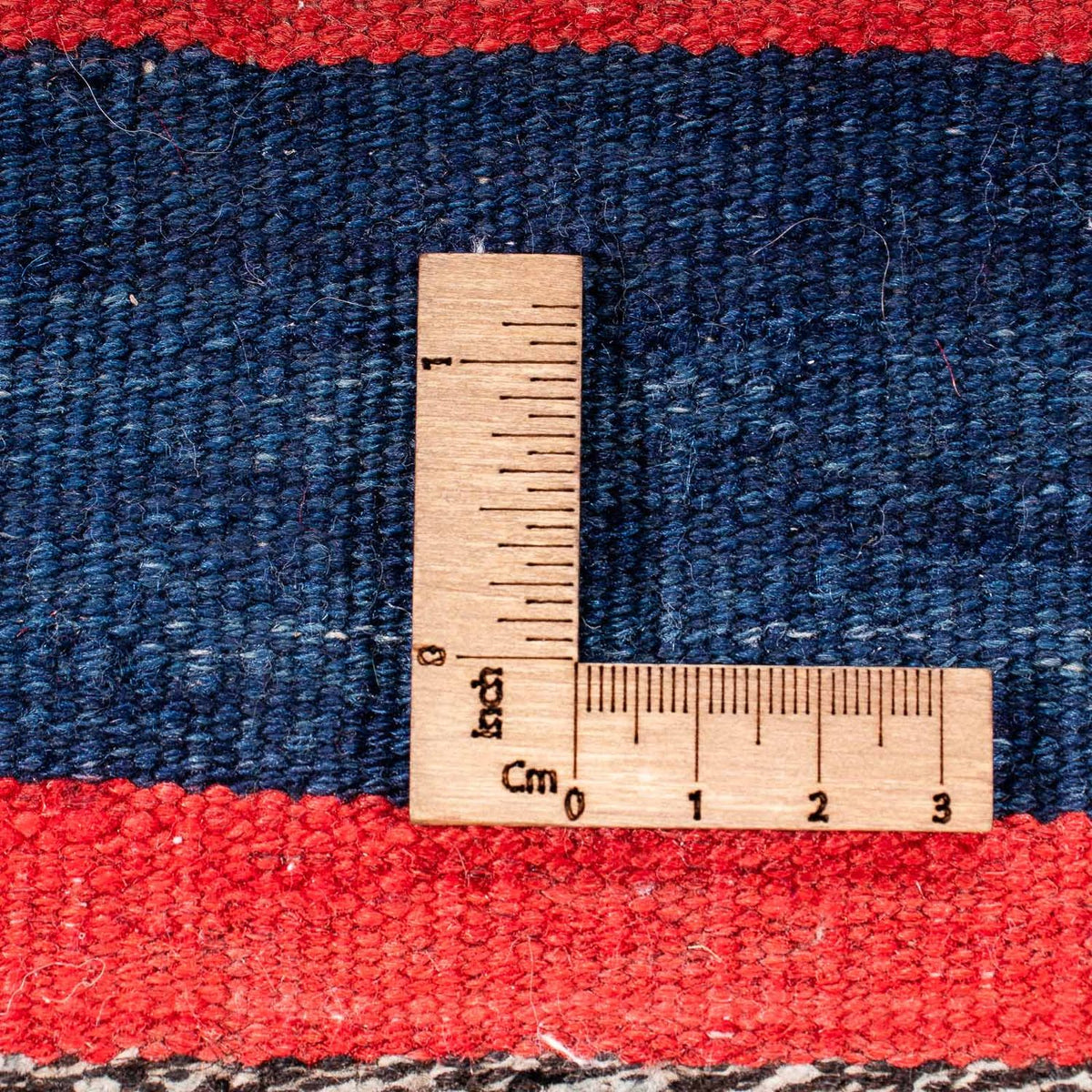 Alfombra de pasillo Alfombra Kelim - Antigua - 312 x 142 cm - multicolor