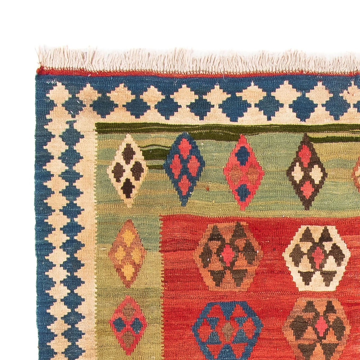 Alfombra Kelim - Antigua - 230 x 150 cm - multicolor