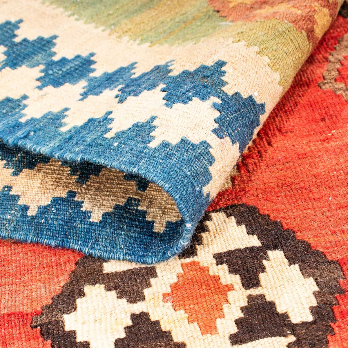 Alfombra Kelim - Antigua - 230 x 150 cm - multicolor