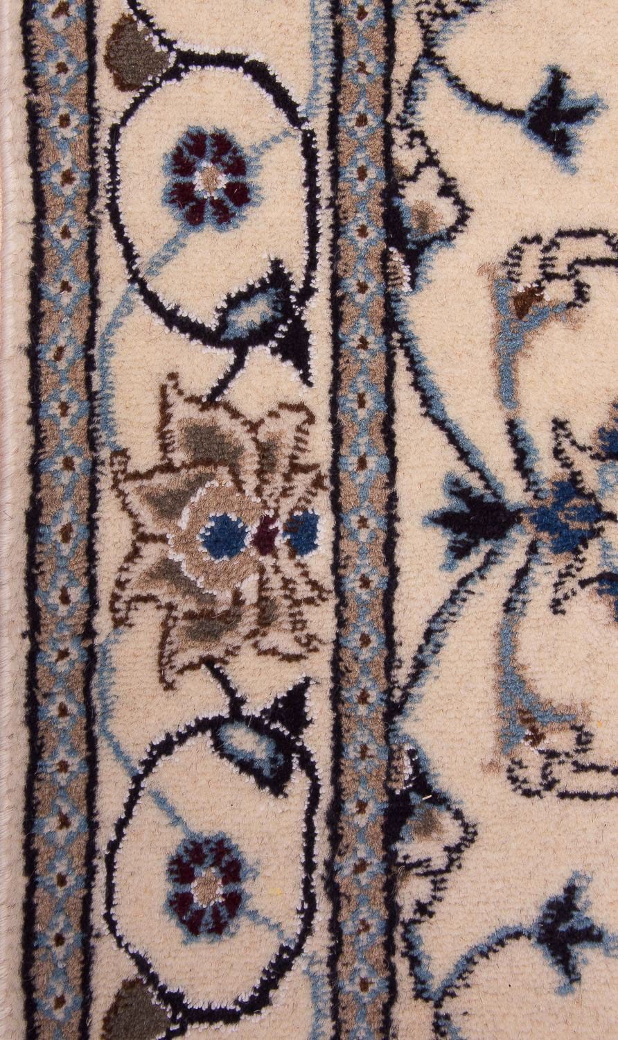 Alfombra persa - Nain - 202 x 120 cm - beige