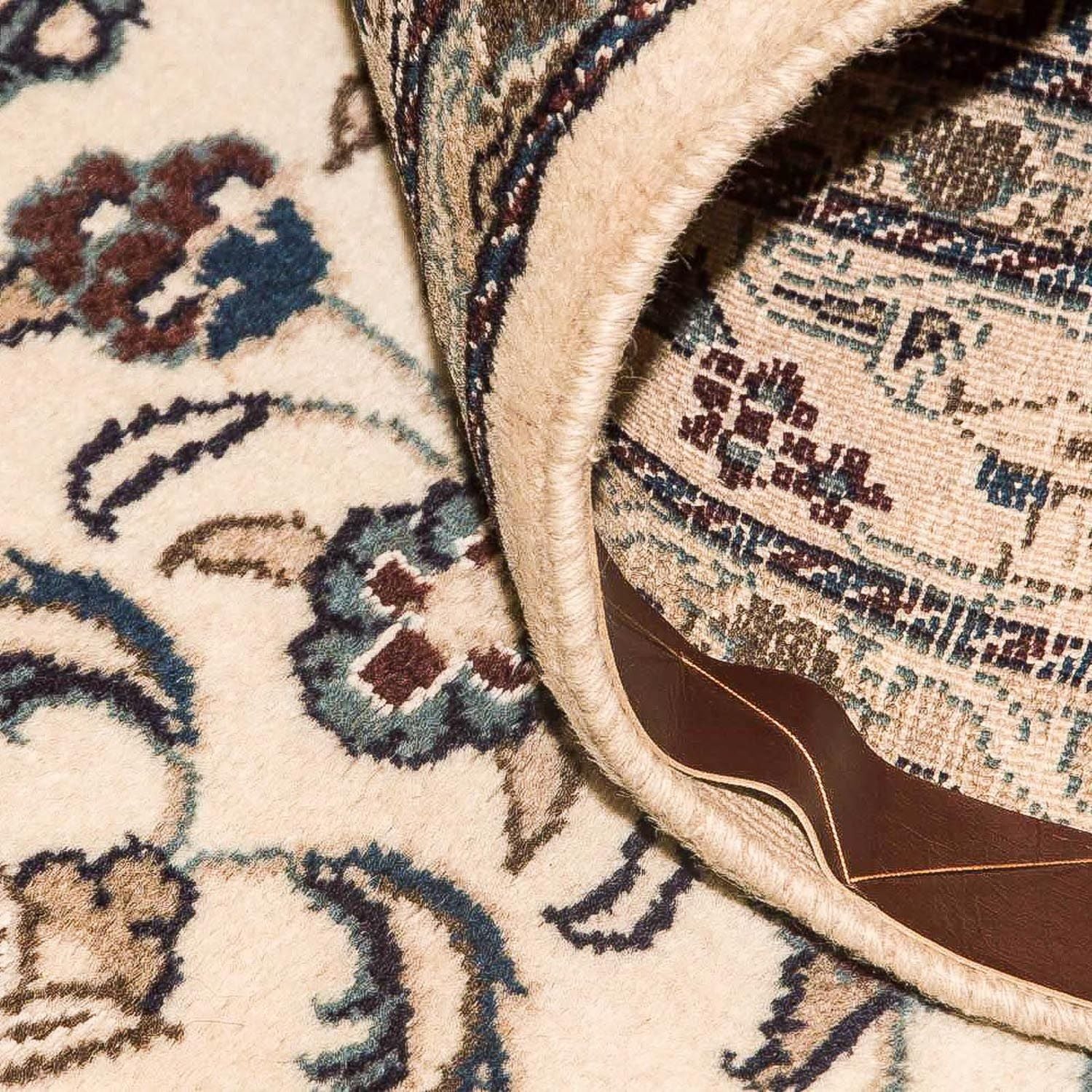 Alfombra persa - Nain - 214 x 118 cm - beige