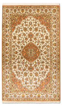 Alfombra de seda - Seda de Cachemira - 157 x 90 cm - beige