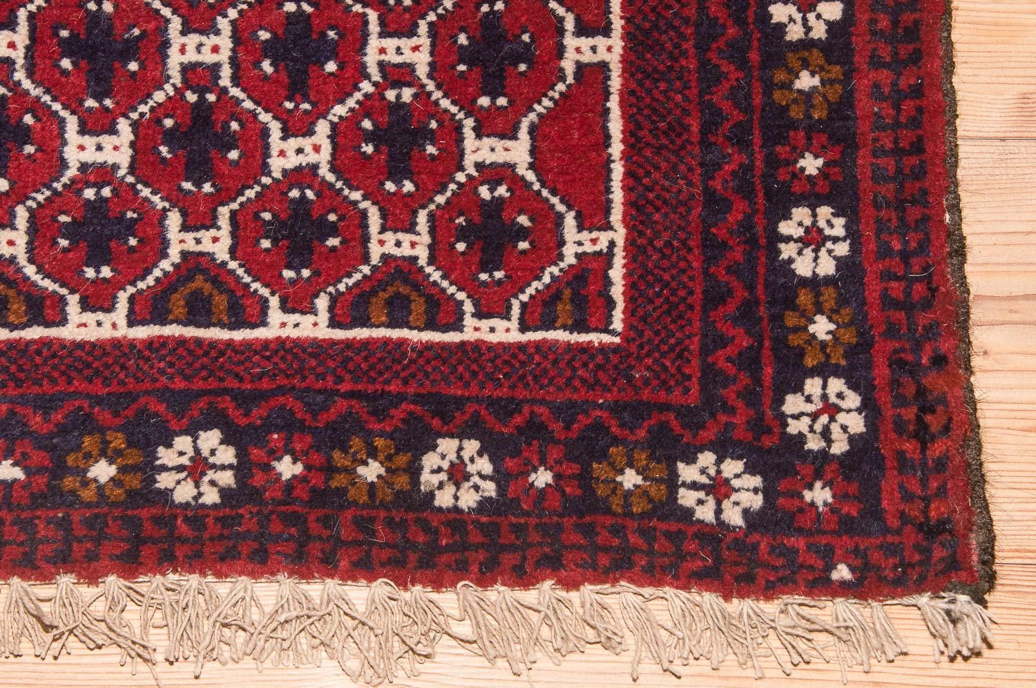 Alfombra Belutsch - 131 x 79 cm - multicolor