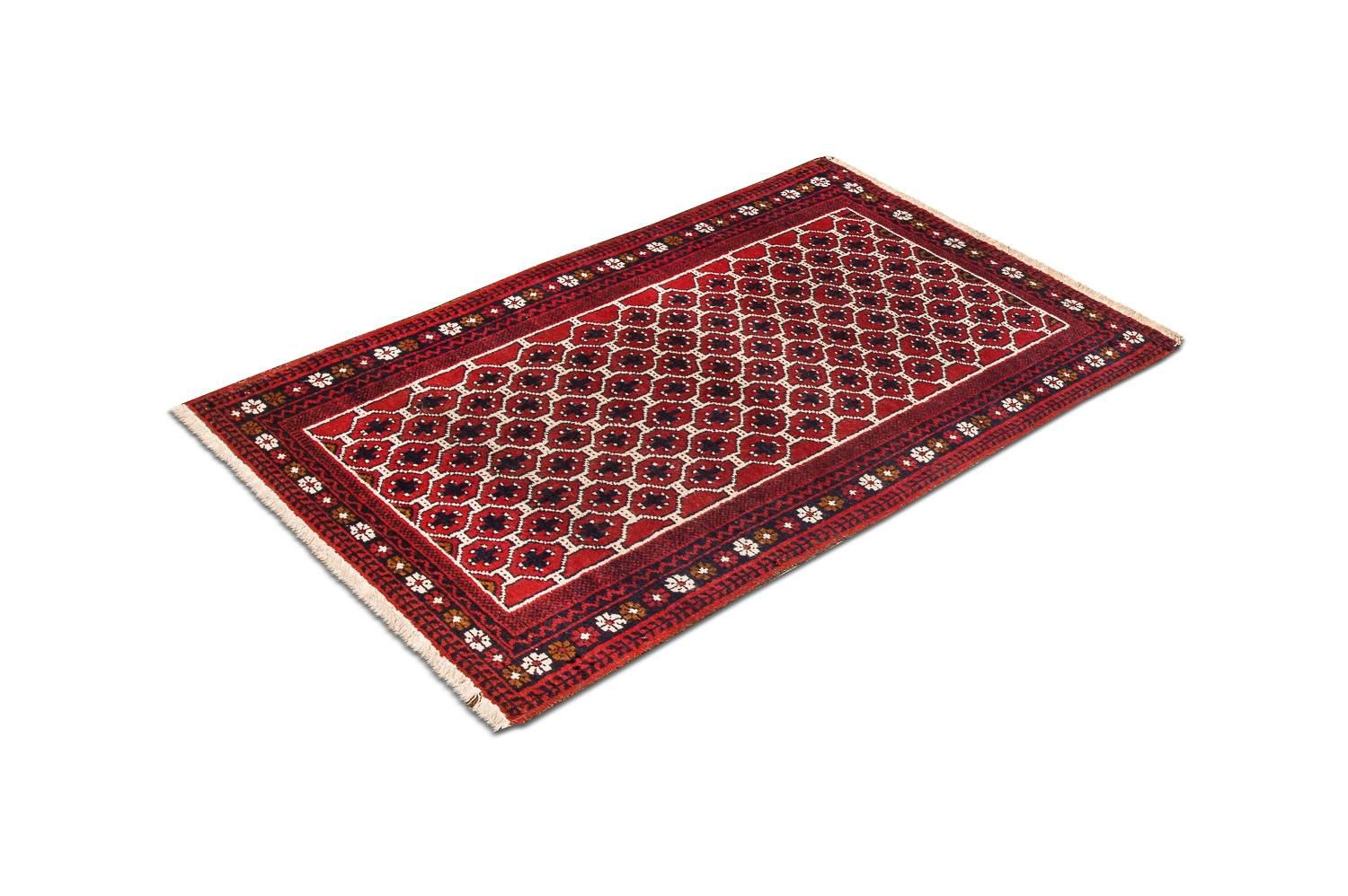 Alfombra Belutsch - 131 x 79 cm - multicolor