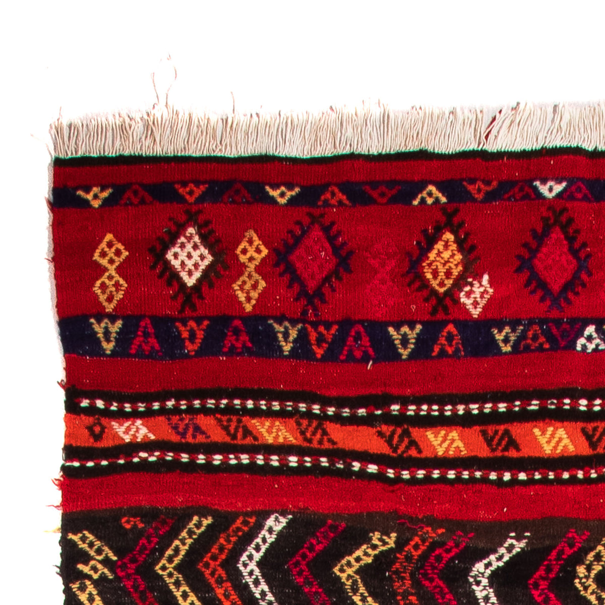 Kilim antiguo Alfombra 145x350cm